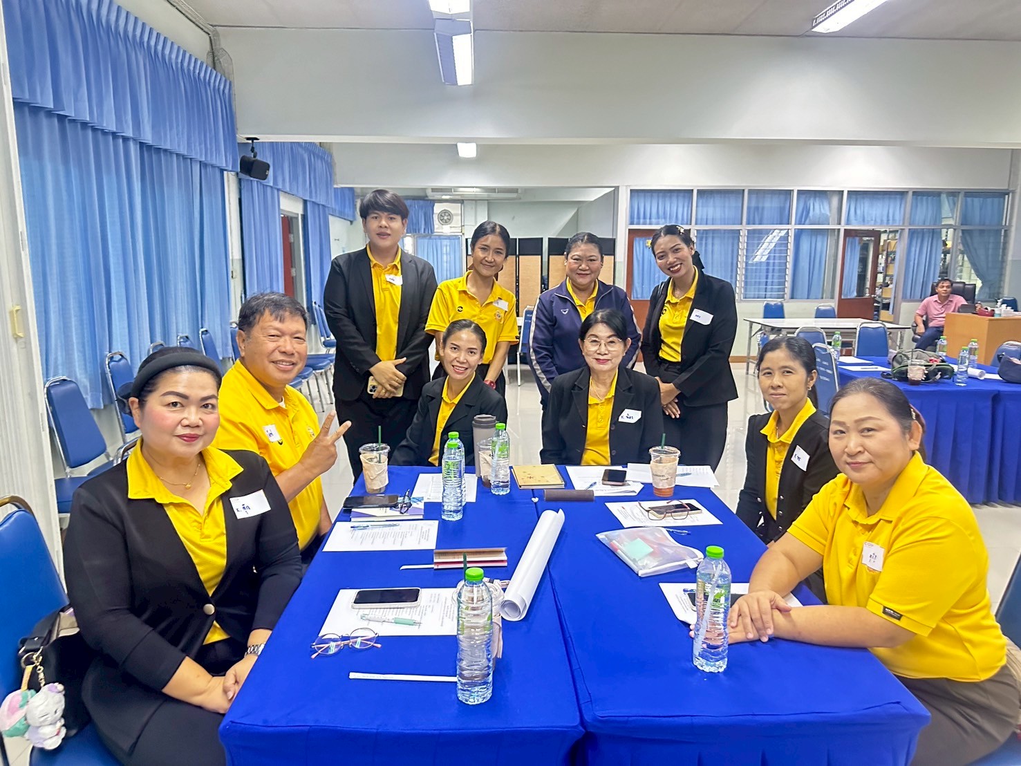 ครูผู้ช่วยฝ่ายและครูหัวหน้ากลุ่มสาระ เข้าร่วมกิจกรรม